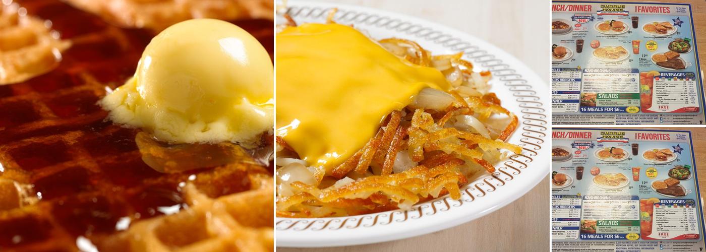 Waffle House Menu