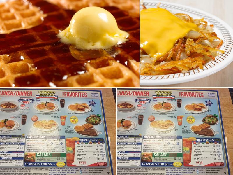 Waffle House Menu