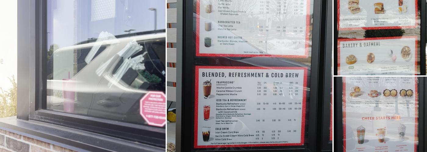 Starbucks Menu