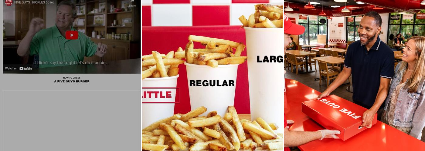 Five Guys Menu