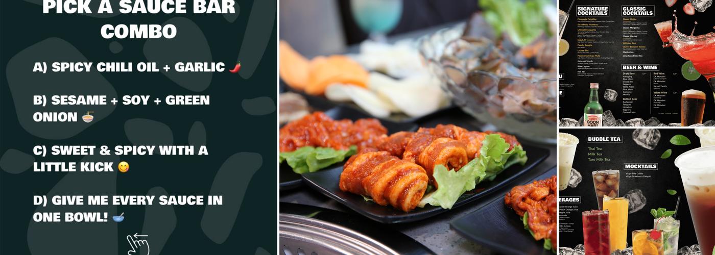 KPOT Korean BBQ & Hot Pot Menu