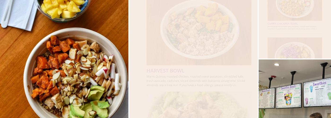 Exotic bowls Menu