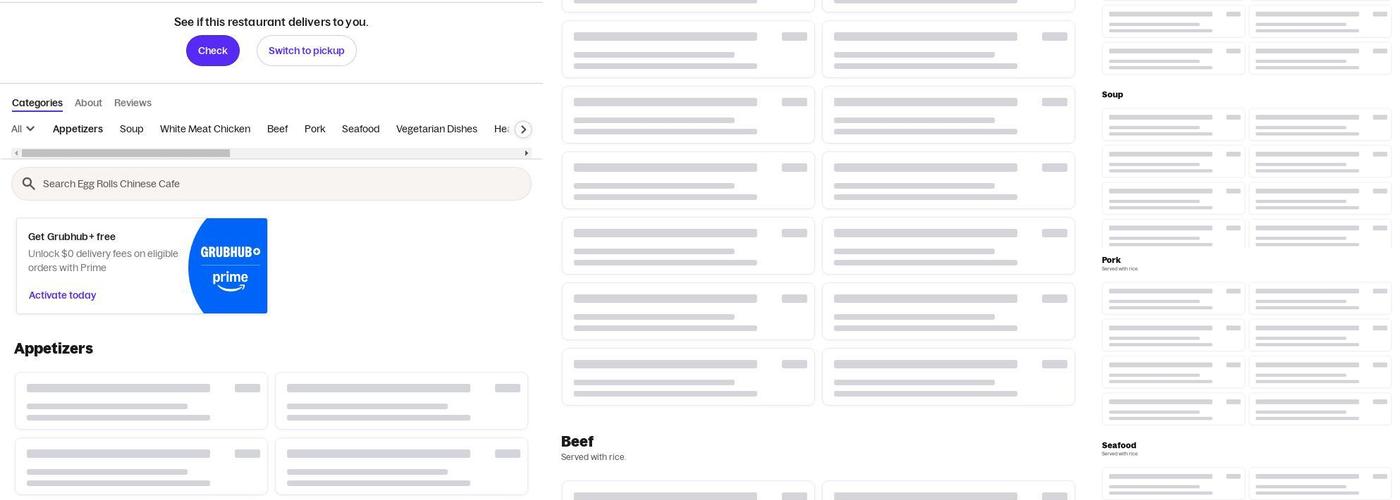 Sallie's Egg Rolls Menu