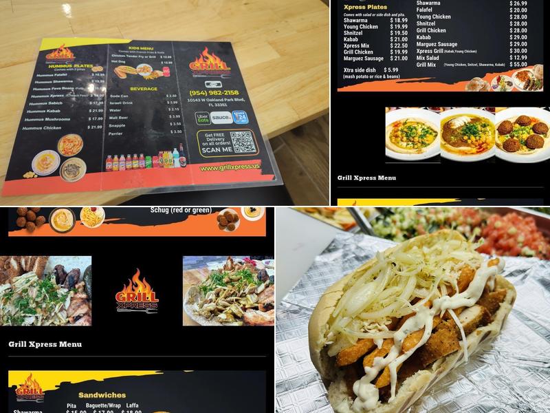 Grill Xpress Menu