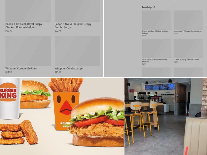 Burger King Menu