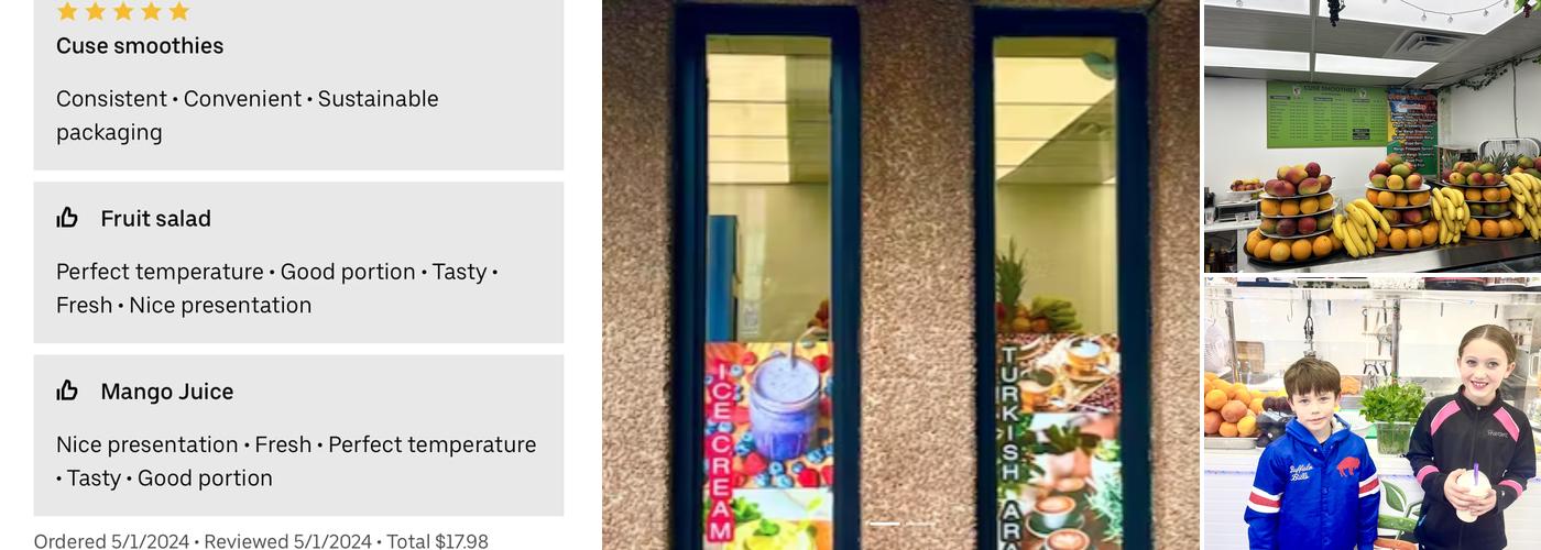 Cuse Smoothies and Refreshers