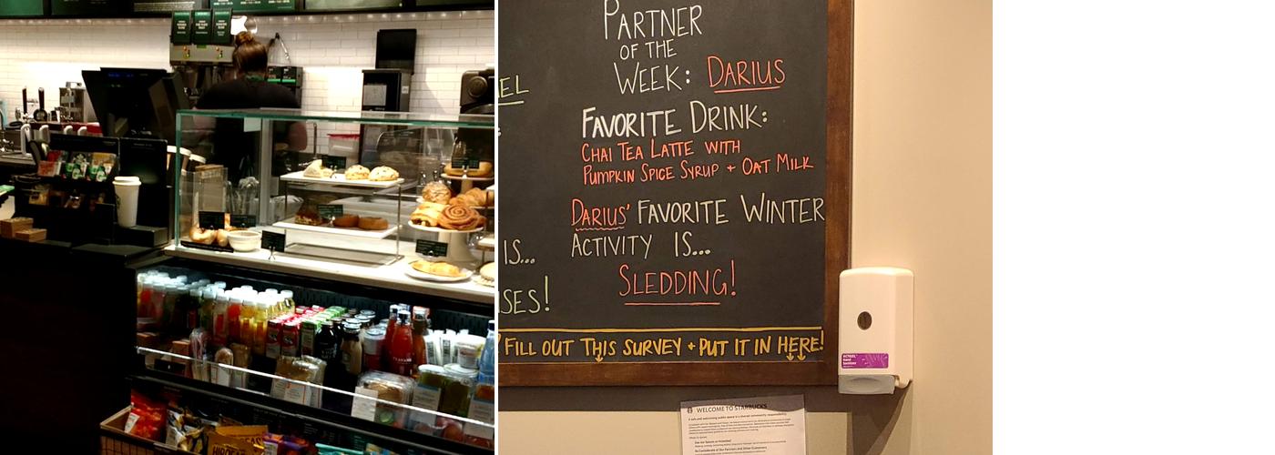 Starbucks Menu