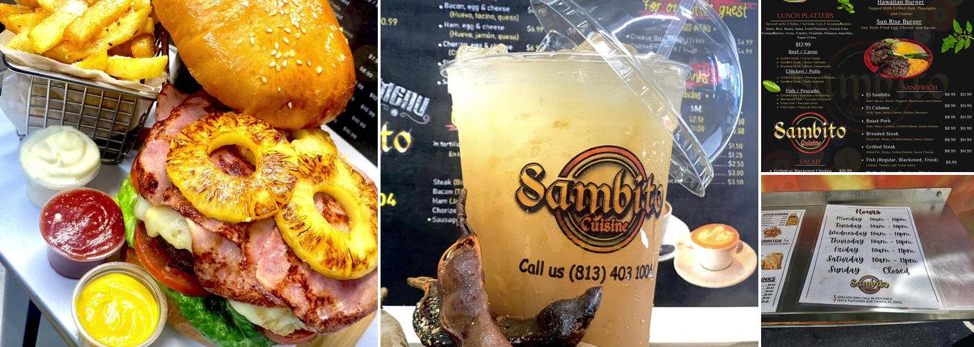 Sambito Cuisine Menu