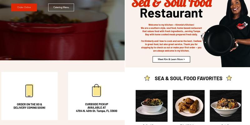 Kimmie's Kitchen Tampa Menu