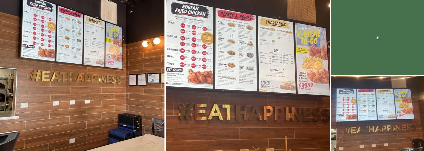 Bonchon Menu