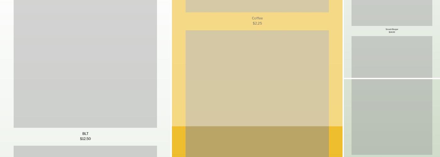 The Green House Menu