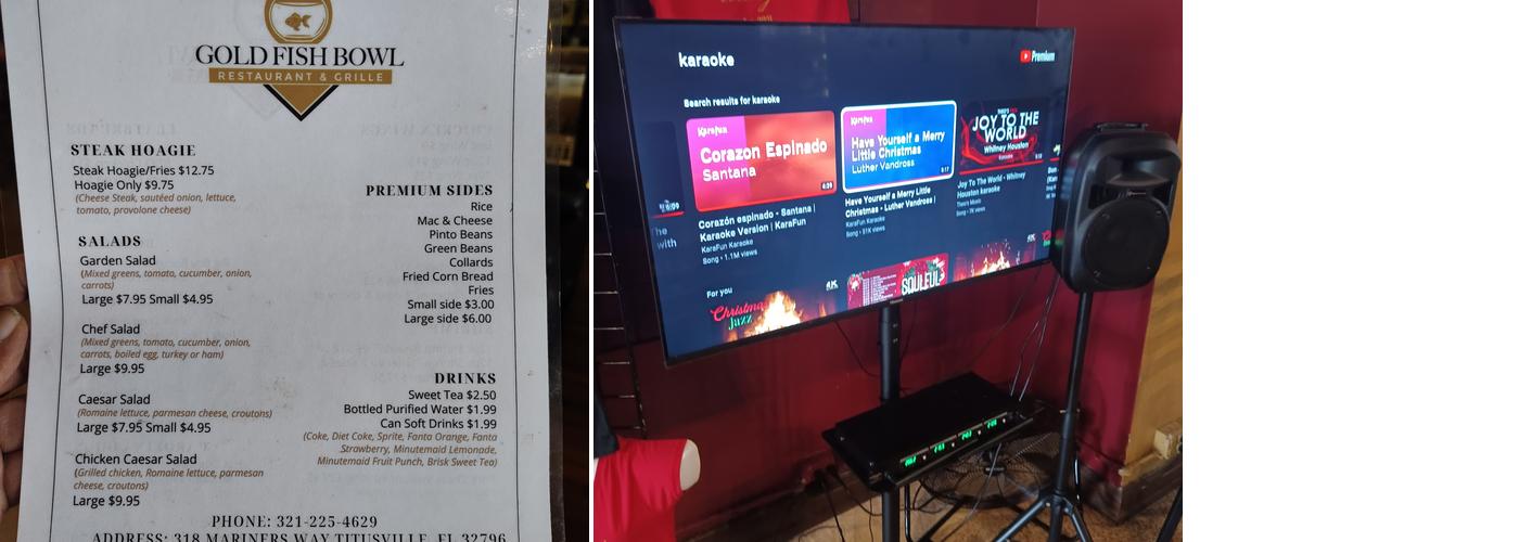 The Leaf Lounge Menu