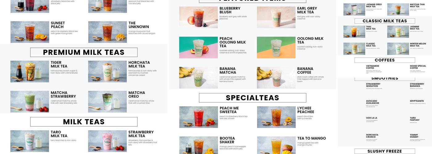 Tastea Torrance (Drive-Thru) Menu