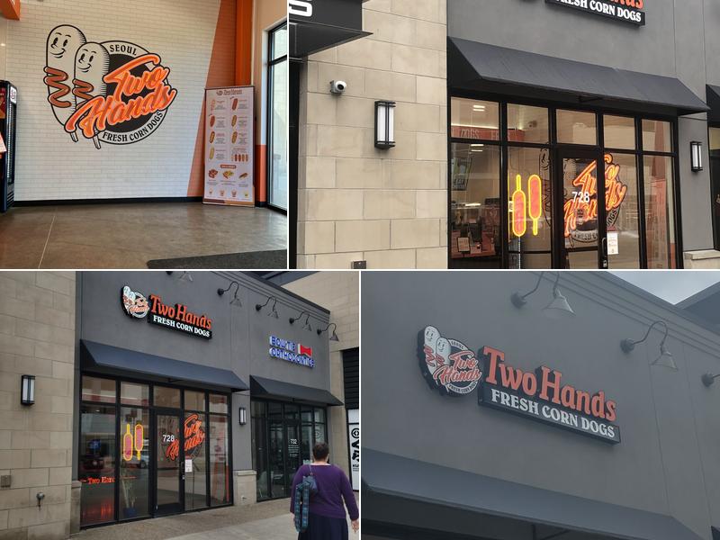 Two Hands Fresh Corn Dogs