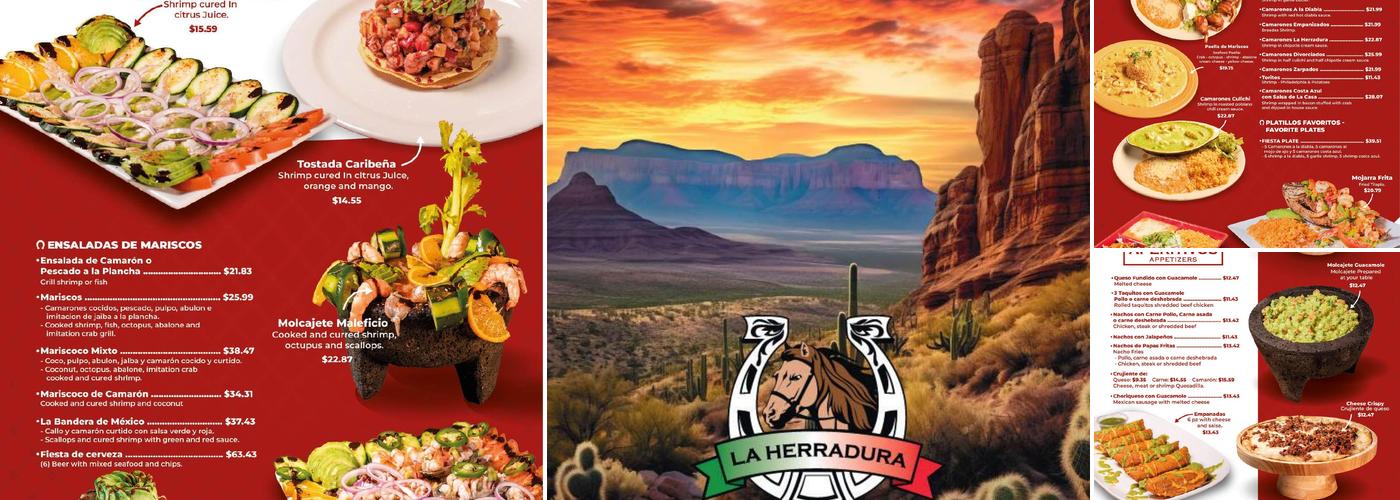 La Herradura Mexican Grill & Seafood Menu