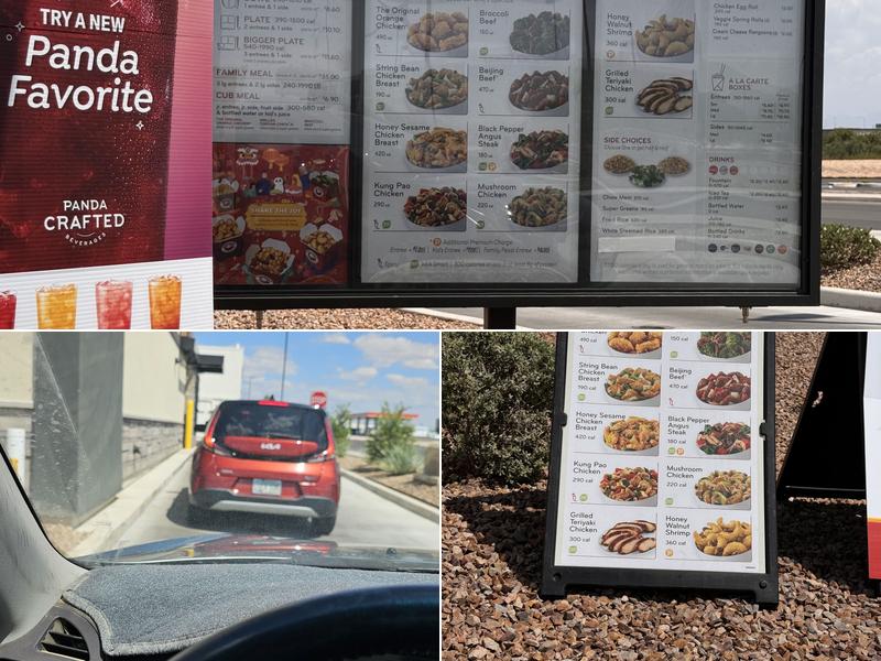 Panda Express Menu