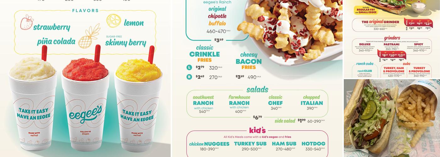 eegee's Menu