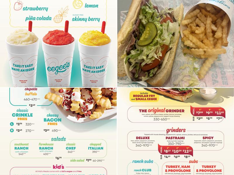 eegee's Menu