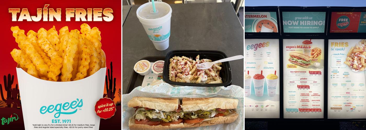 eegee's Menu