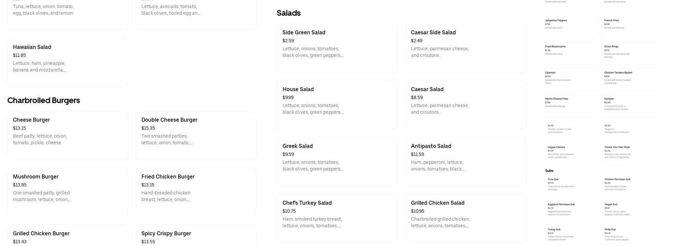 TostiFiesta Mariscos & Tacos Menu