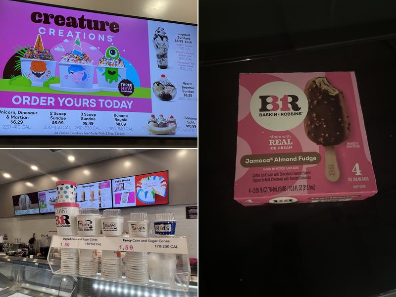 Baskin-Robbins Menu
