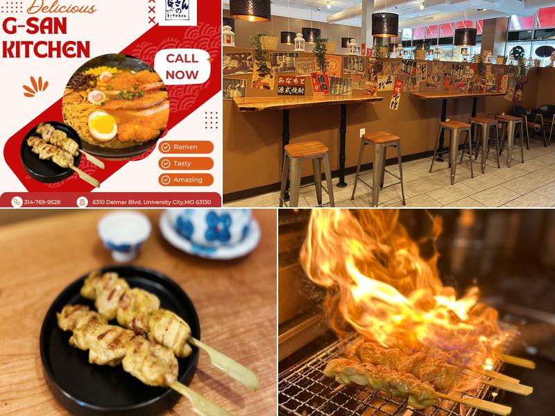 G-san kitchen 6310 Delmar Blvd, University City