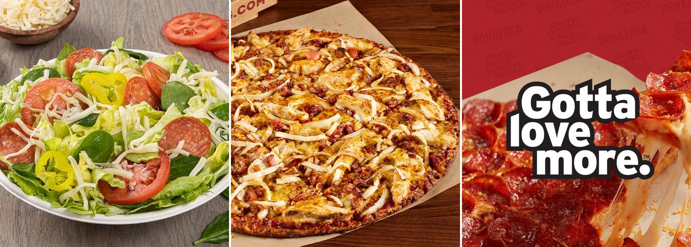 Donatos Pizza Menu