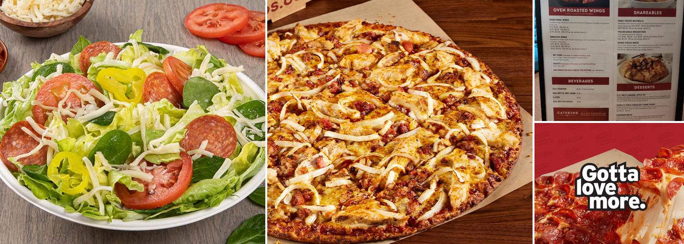 Donatos Pizza Menu