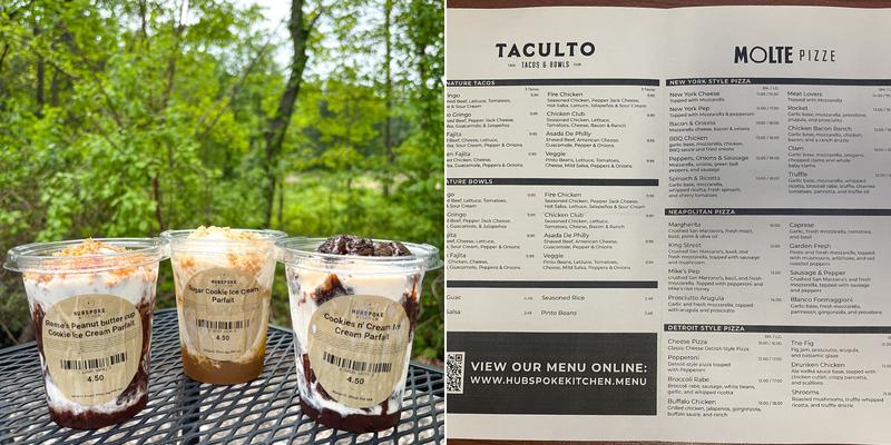 HubSpoke Kitchen Menu
