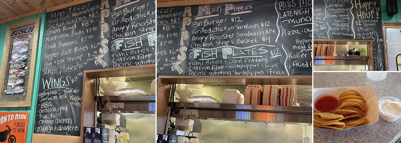 The Grain Bin Menu