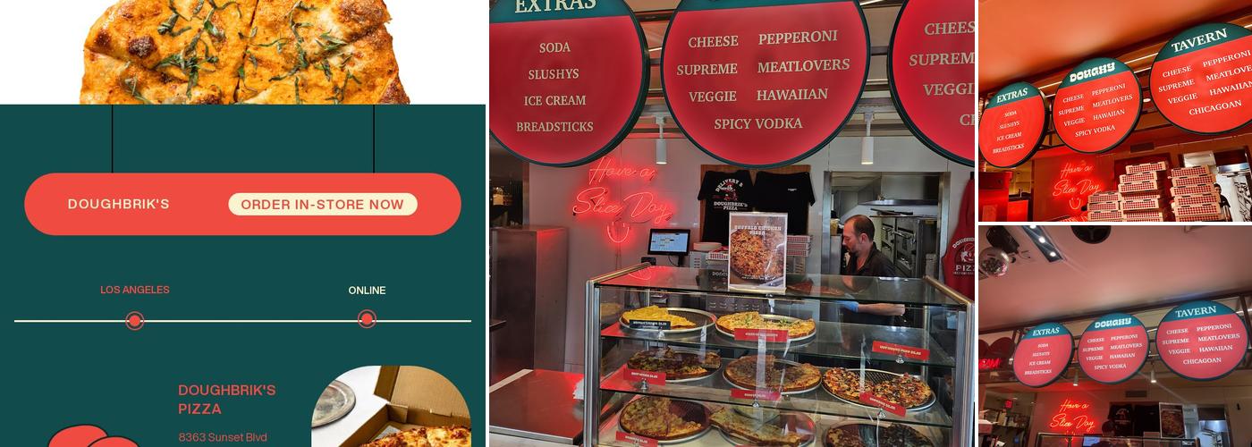 Doughbriks Pizza Menu