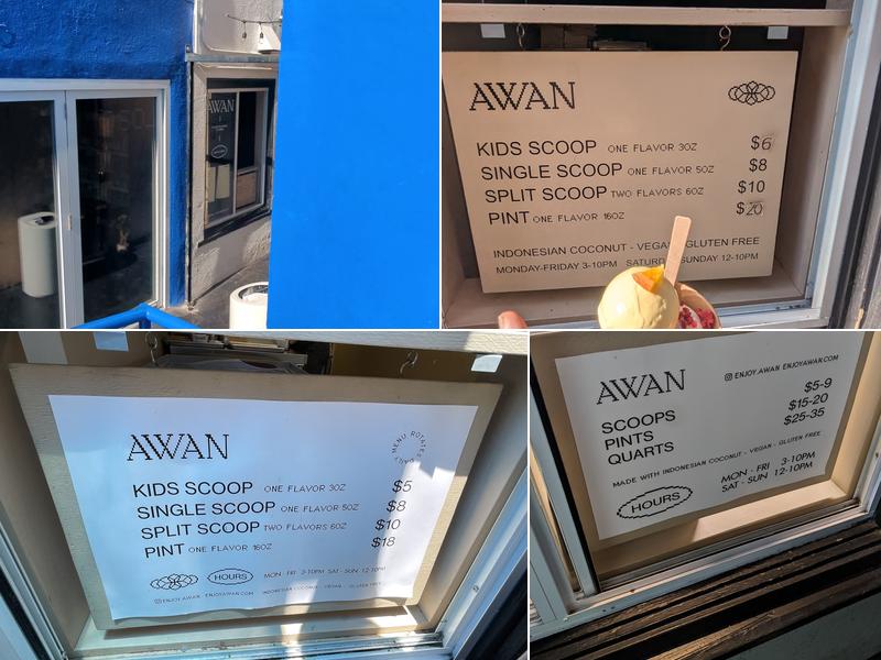 Awan Menu