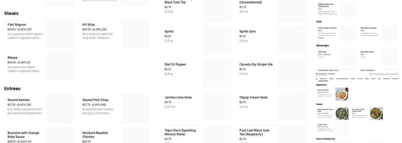 Wonder Upper West Side Menu