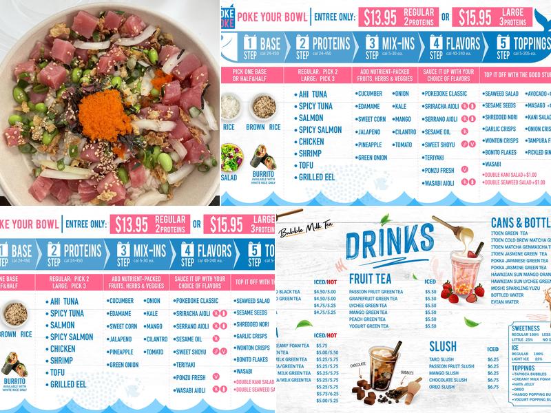 PokeDoke Menu