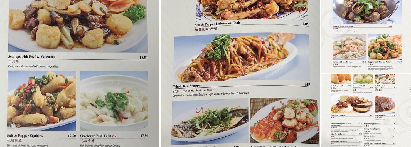 Yu's Mandarin (Wheeling) Menu