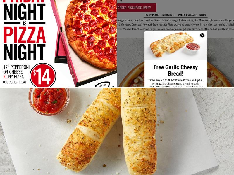 Sbarro Menu