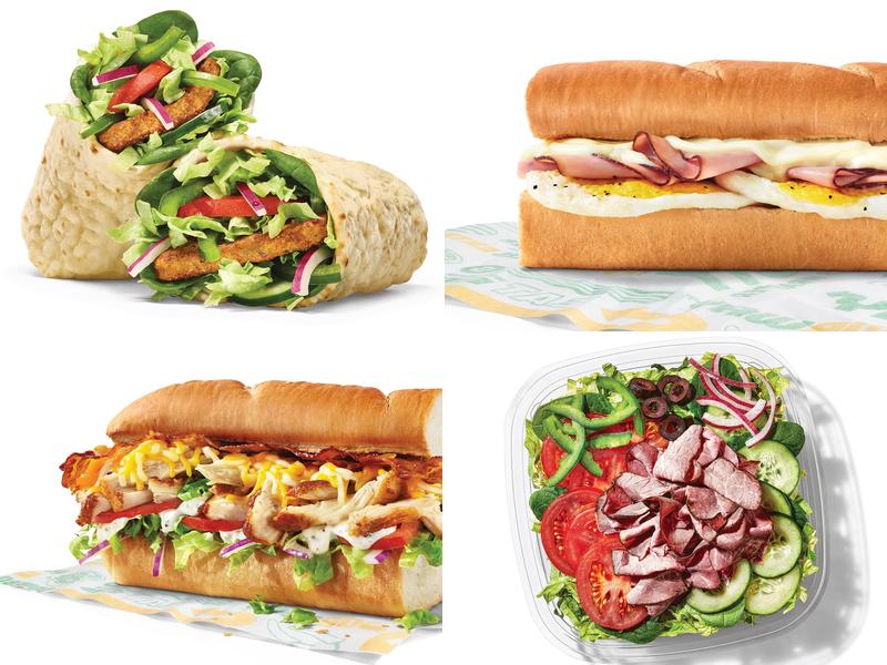 Subway Menu