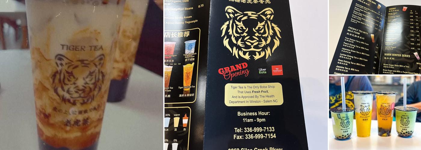 Tiger Tea Menu