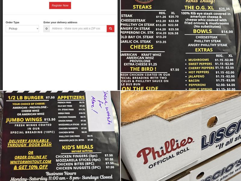 Whit or Whitout Menu