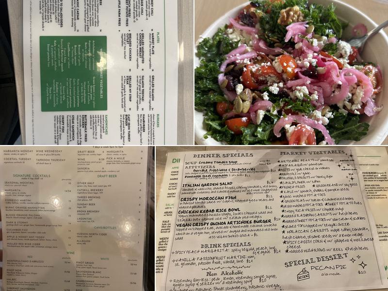 Westville Williamsburg Menu