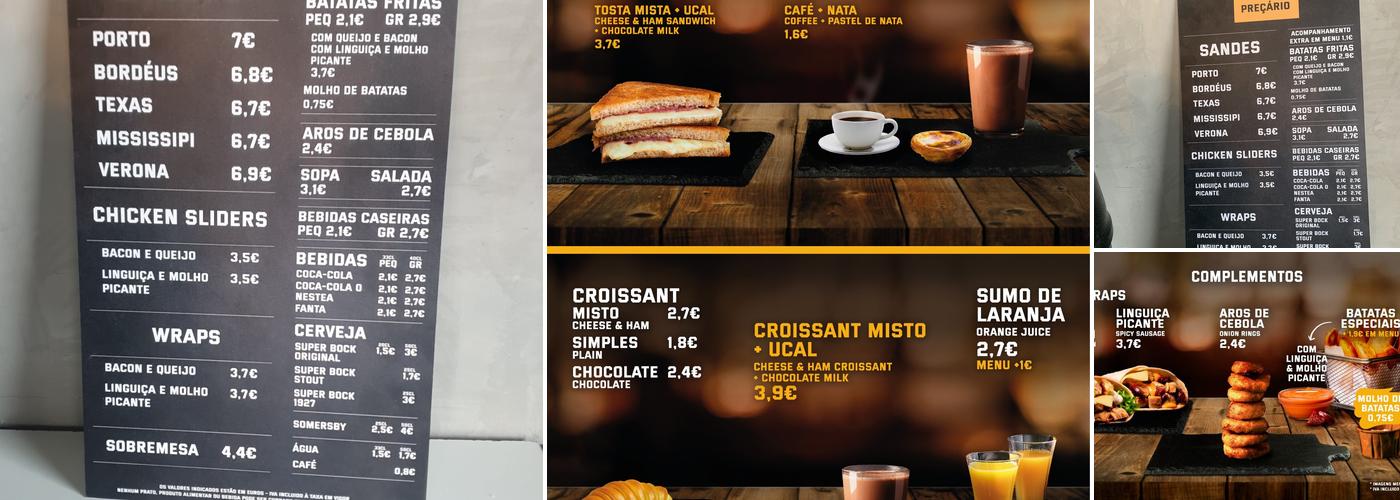 TOASTLE - Praça dos Leões Menu