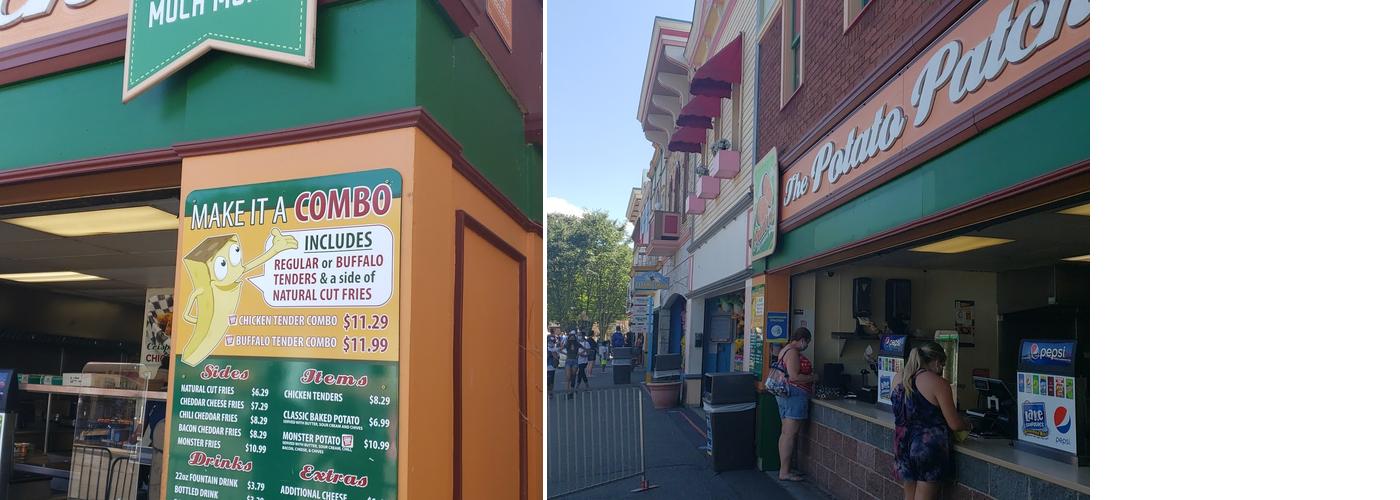 The Potato Patch Menu