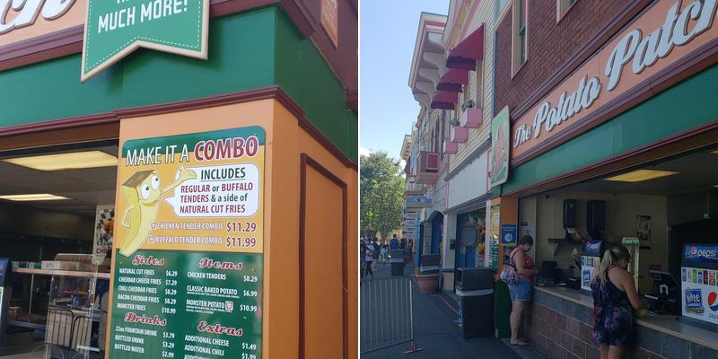 The Potato Patch Menu