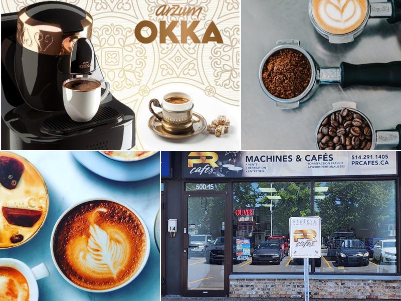 P.R. Cafés Inc. vente-réparation-entretien de machines à café et vente de café torréfier,bellucci-philips-saeco-avanti 500 Iberville Blvd Suite 15, Repentigny