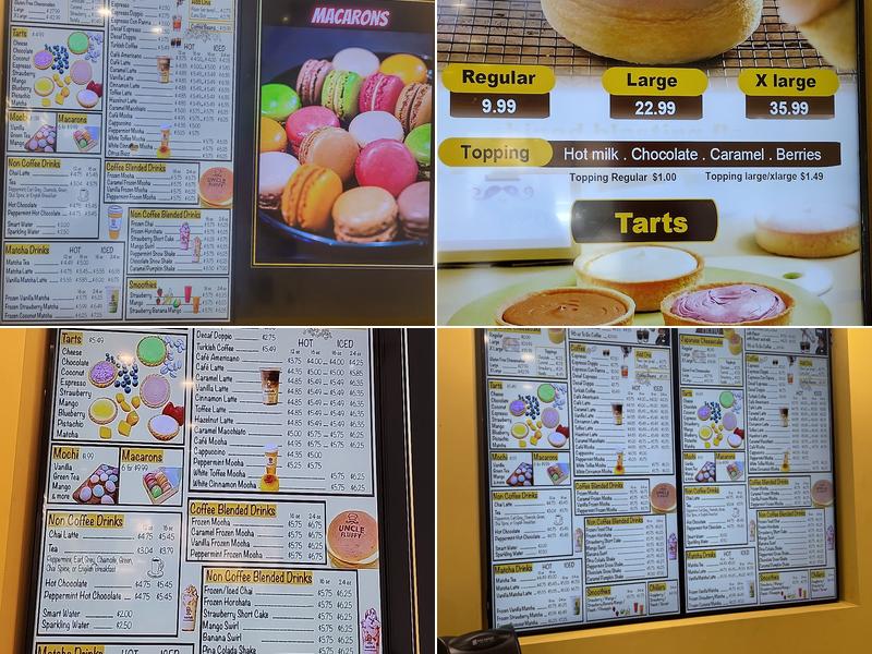 Uncle Fluffy Menu