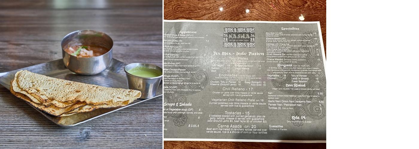 Nasha Menu