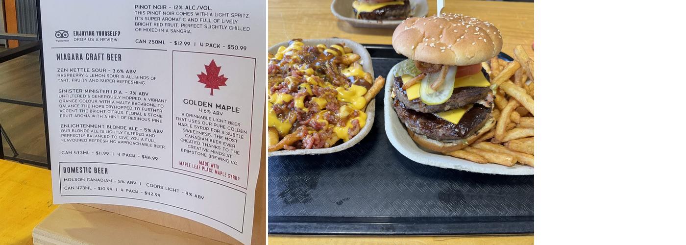 Big Hungry Moose Menu