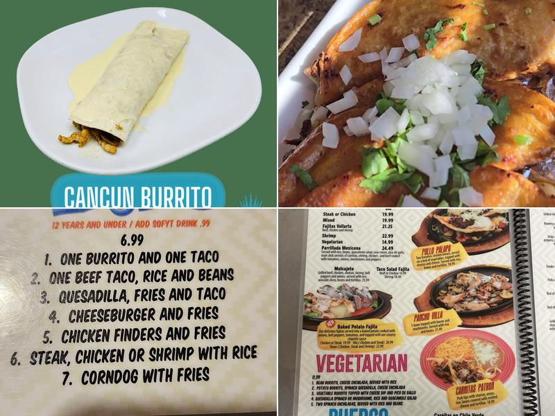 Don Patron Menu