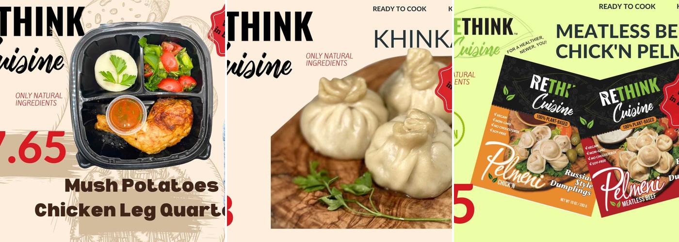 Rethink cusine Menu