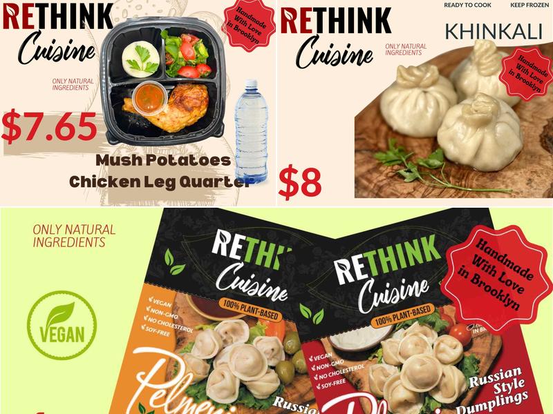 Rethink cusine Menu